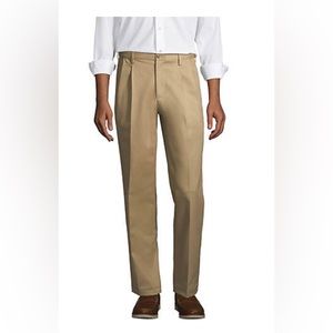 Land’s End pleated waist chino’s